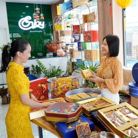Cách làm bánh trung thu hạt sen nhuyễn 32 noi mua banh trung thu uy tin 1