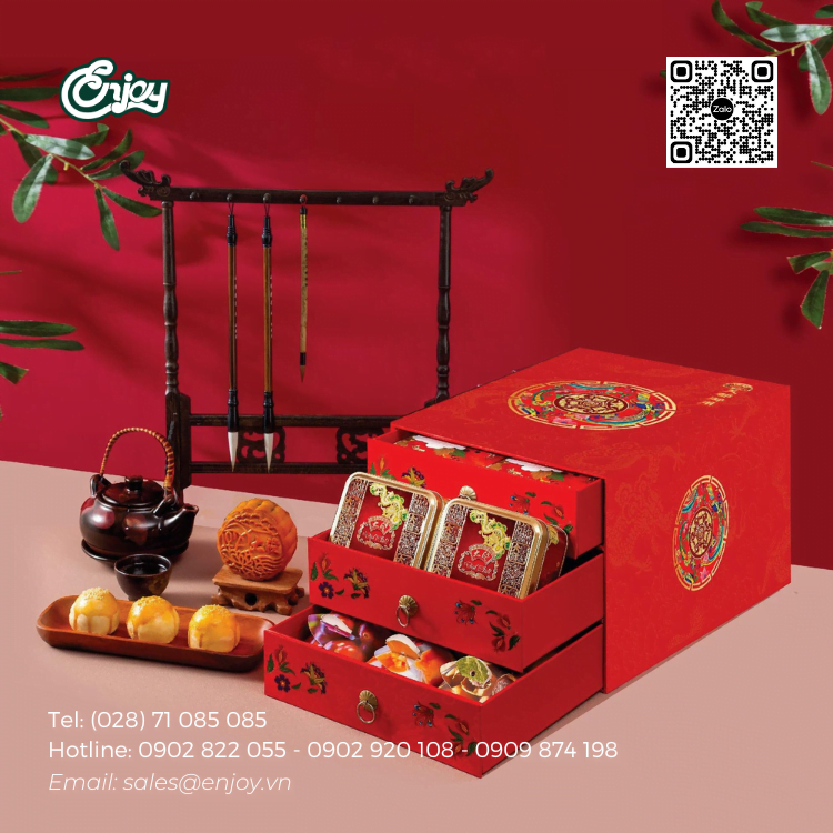Combo hộp bánh trung thu Hoàng Triều 901